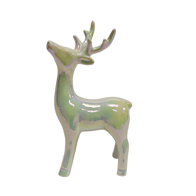 Christmas Porcelain Reindeer 7.5x11x19.6cm