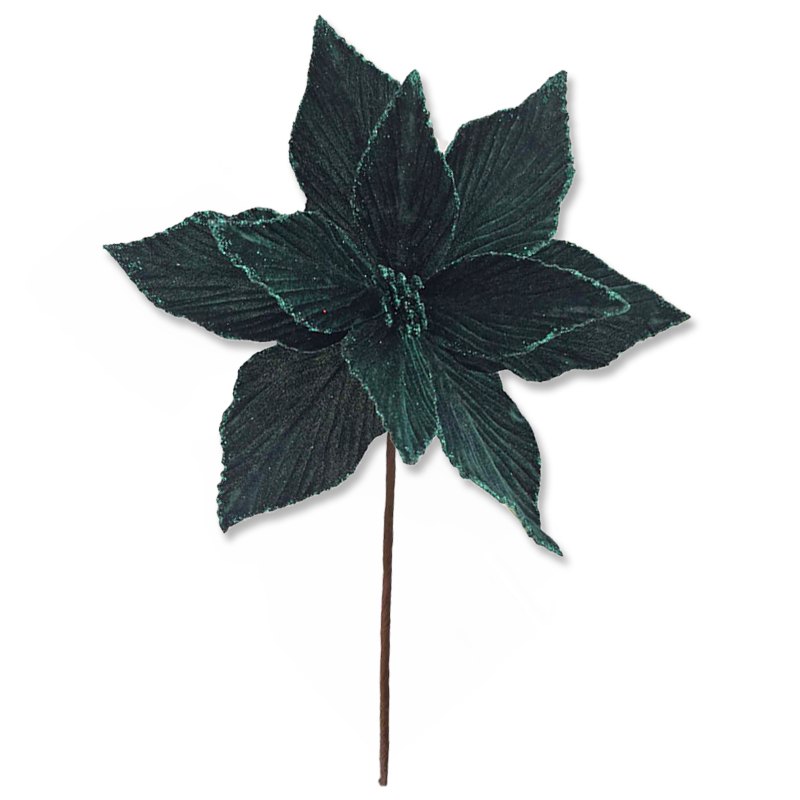 Christmas Flower 31x30cm Green