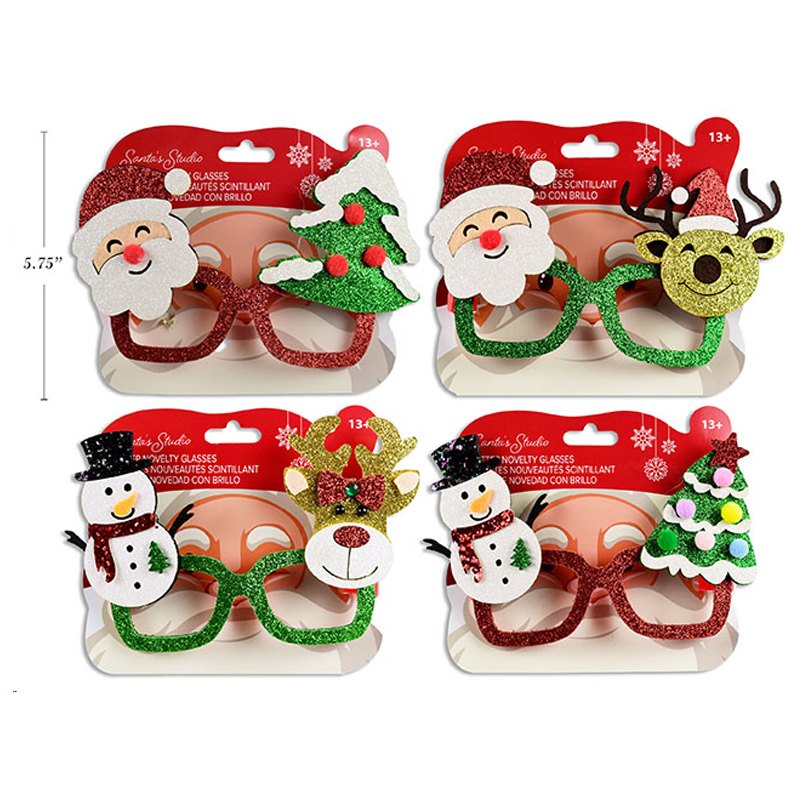 Christmas Glasses 16.5x12cm