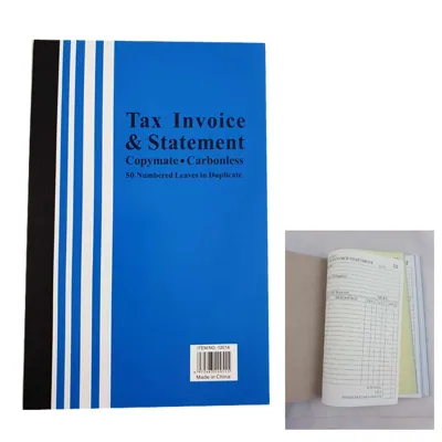 Duplicate Tax Invoice 50PG A5 Size 13.2x19.3cm