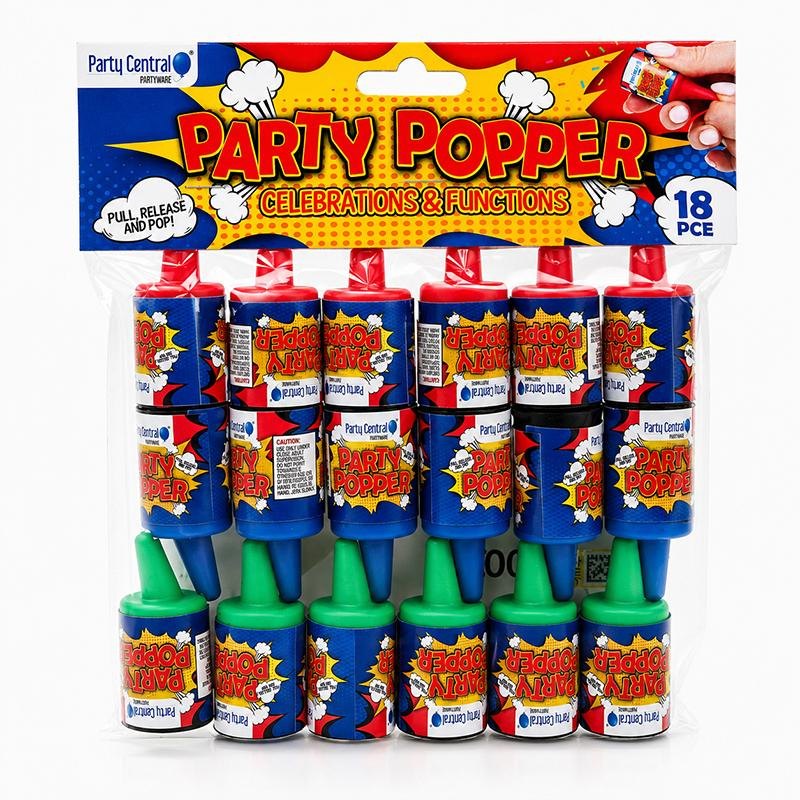Celebration Pack (Poppers, Party String & Air Horn) — photo 2 of 5