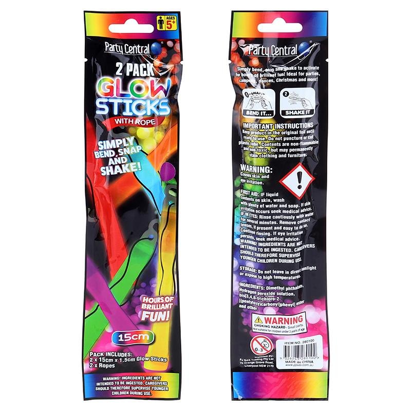 Glow Party Pack (Bracelets, Bangles, Glow Sticks, Whistle & Mask) — photo 5 of 7