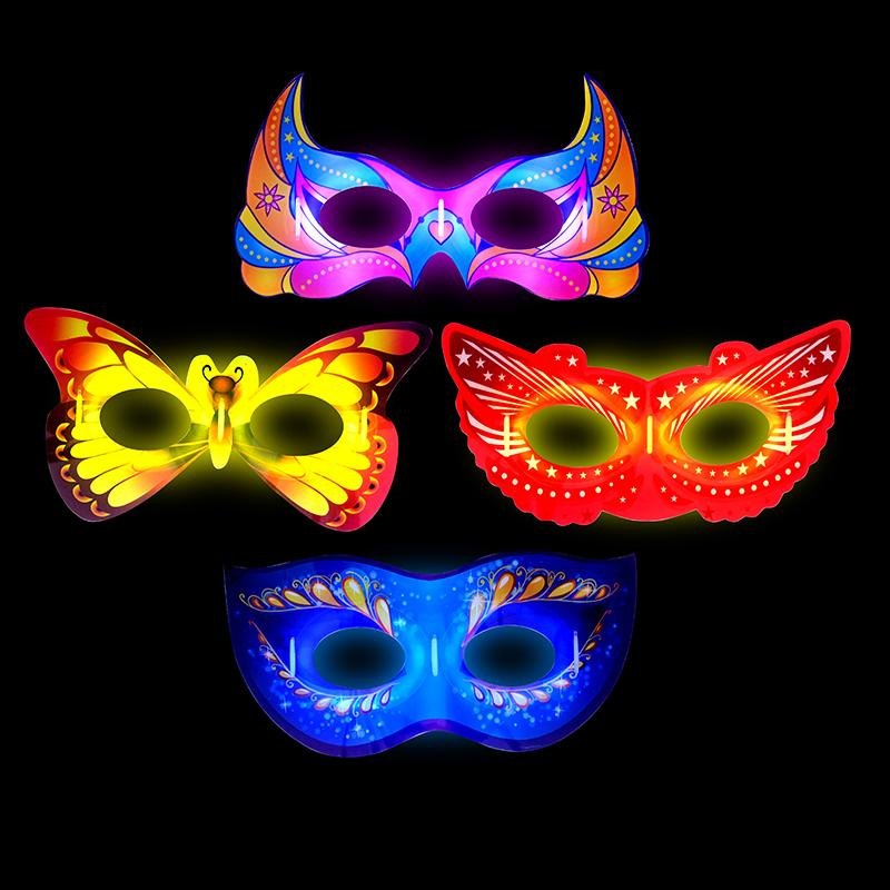 Glow Party Pack (Bracelets, Bangles, Glow Sticks, Whistle & Mask) — photo 7 of 7