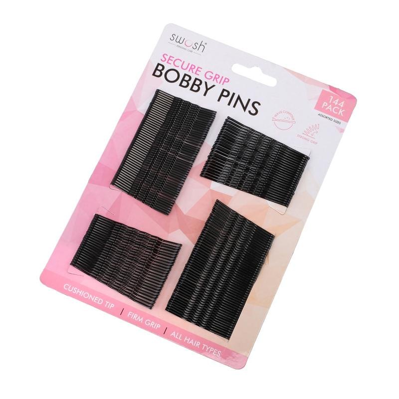 Hair Essentials Pack (600 Elastics, 144 Bobby Pins, Claw Clips, Scalp Brush & 6 Combs) — photo 3 of 6