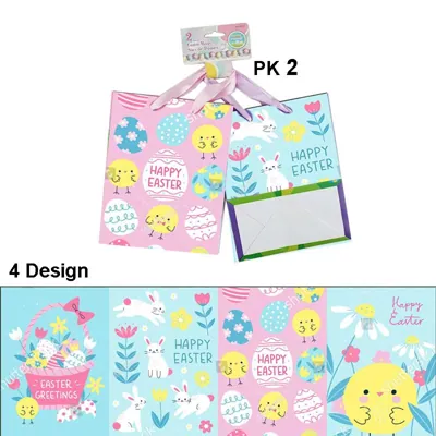 Easter Bag Matte 2pk Medium