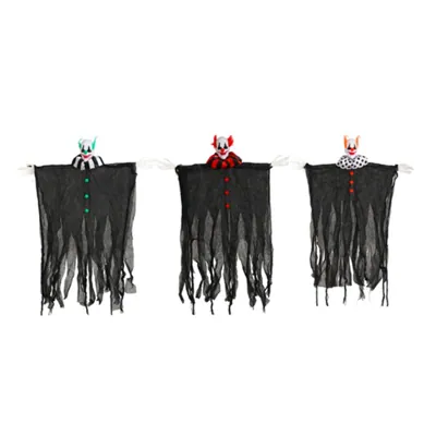 Halloween Hanging Clown Ghost 80x50cm