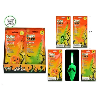 Halloween Glow Stick with Lanyard & Connector 15cm