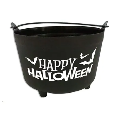 Halloween Cauldron Trick or Treat Pail 8.5l 32x22cm