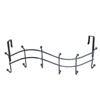 Overdoor 12HOOK Chrome Hanger Heavy Duty