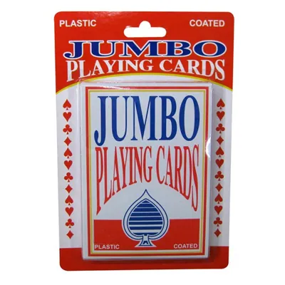 Game Poker Set Jumbo