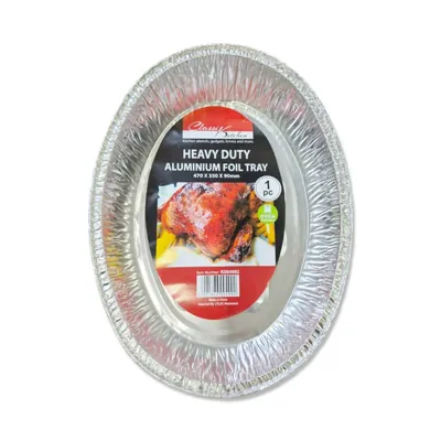 Foil Tray Oval 47x35x9cm