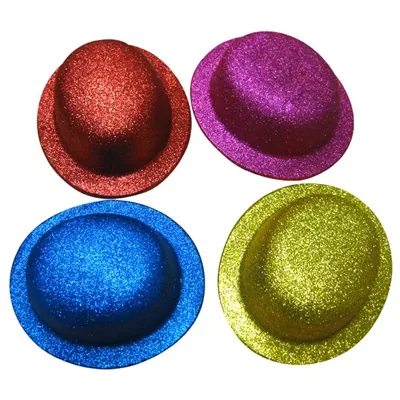Party Hat Glitter Rnd Top