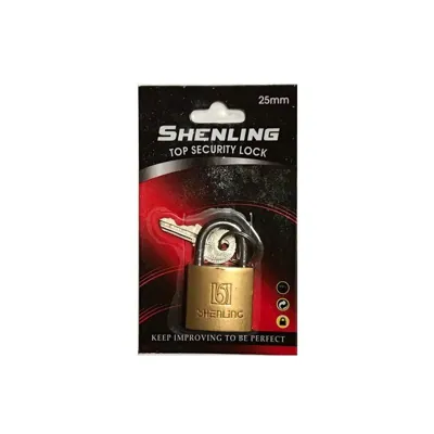 Metal Padlock Copper 25mm Titanium Core