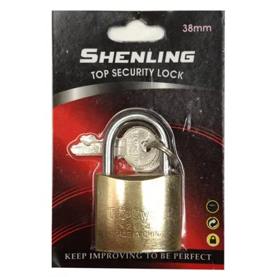 Metal Padlock Copper 38mm Titanium Core