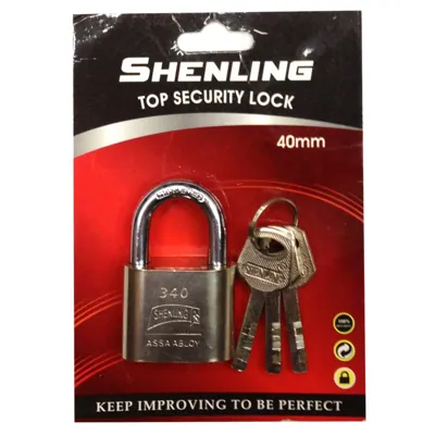 Metal Padlock 40mm Copper