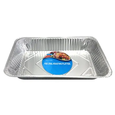 Foil Tray 1pc 525x324x86mm 80g
