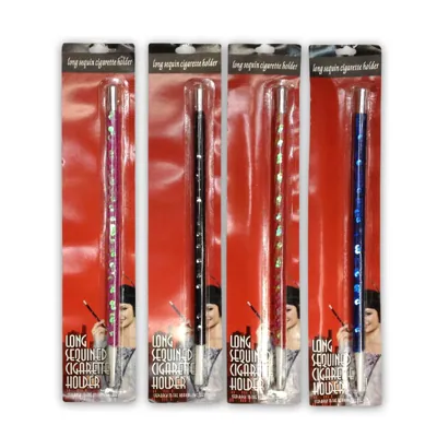 Party Acc - Long Sequined Cigarette Holder