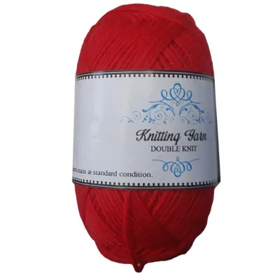 Knitting Yarn 100g Red