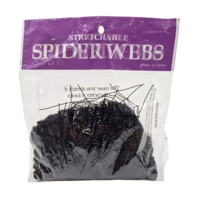 Halloween Spiderweb Black 20g