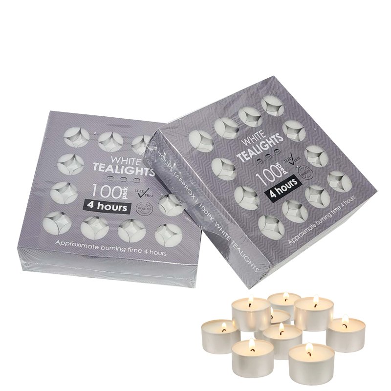 Candle - Tealights 4HRS PK100 — photo 1 of 1