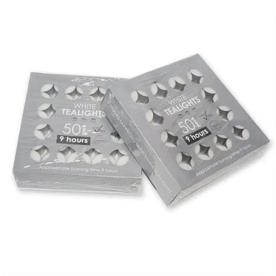 Candle - Tealights 9HRS PK50
