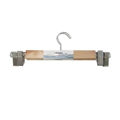 Clothes Hangers for Trousers 2pc Wooden 23cm