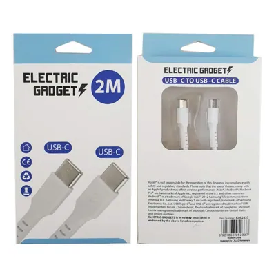 Electrical USB Cable Usb-c TO Usb-c 2m