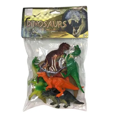 Toy Animals Dinosaurs 6pc 7-10CM