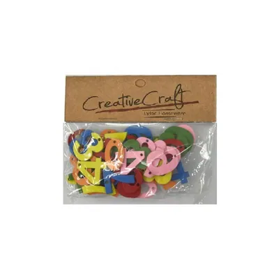 Craft Wooden Mini Numbers 26pc