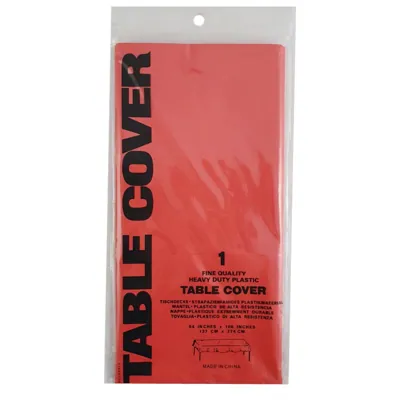 Table Cloth 137x274cm Red