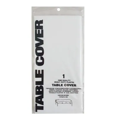 Table Cloth 137x274cm White