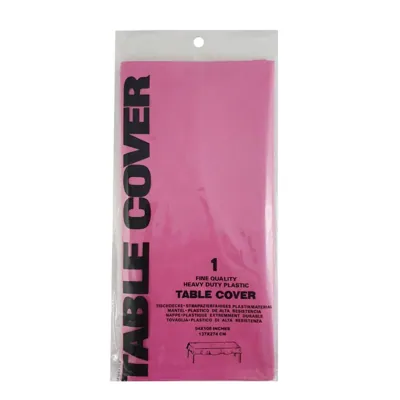 Table Cloth 137x274cm Hot Pink