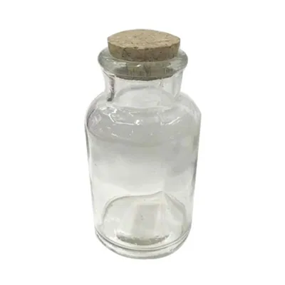 Glass Jar 150ml Cork 5X7.8CMH