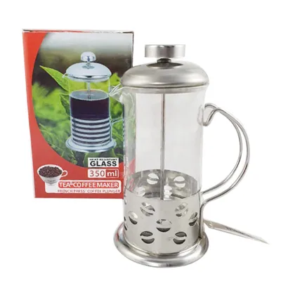 S/steel Coffee Plunger 350ml