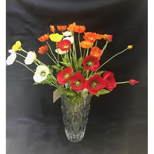 Flower Pick Poppy 4HD Assorted Colours — photo 1 of 1
