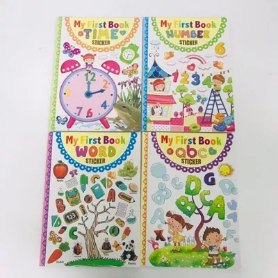 My First Sticker Book (A4)