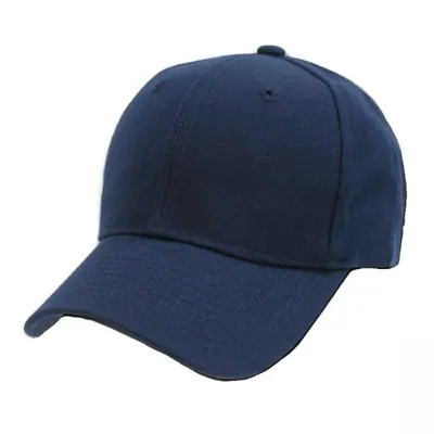 Baseball Cap Navy Blue Cotton