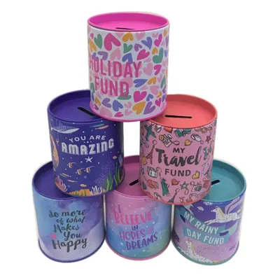 Money Tin Reusable 8.5x10.5cm