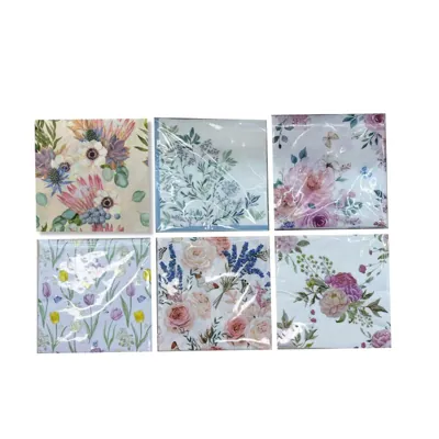 Napkin 20pk 2PLY 33x33" Flower