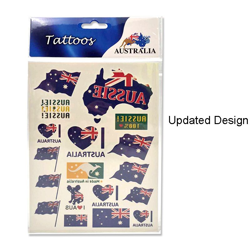 Australia Tattoos Pack Size 12x16cm — photo 1 of 1