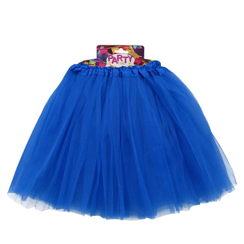 Party Tutu 40cm Blue 3.5LAYER Adult — photo 1 of 1