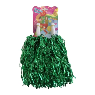 Party Pom-poms 2pc Green