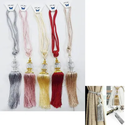 Crystal Ball Curtain Tie