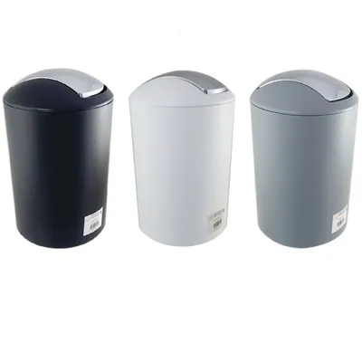 Clean - Rubbish Bin 5L 19X30CMH 3COLS