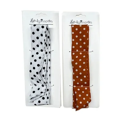 Hair Headband with Dots