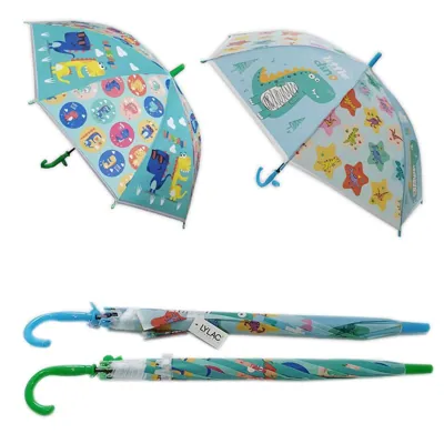 Rain Umbrella Kids Dinosaur 48cm