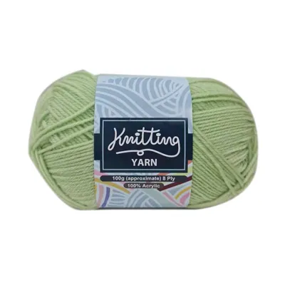 Knitting Yarn 100g Light Green