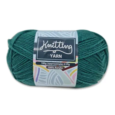 Knitting Yarn 100g Tael Green
