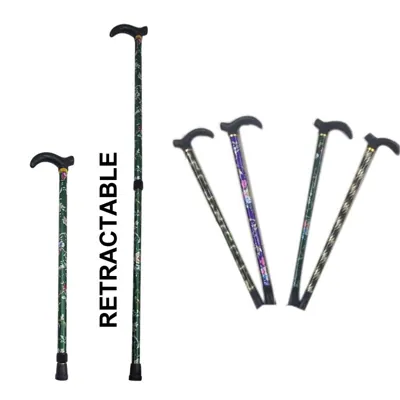 Walking Stick Retractable 55cm