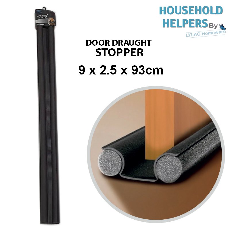 Door Draught Stopper Fits 2 Sides Of Door 9X2.5X93CM — photo 1 of 1